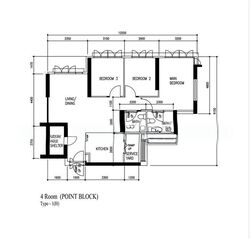 Blk 113C Mcnair Towers (Kallang/Whampoa), HDB 4 Rooms #582167131